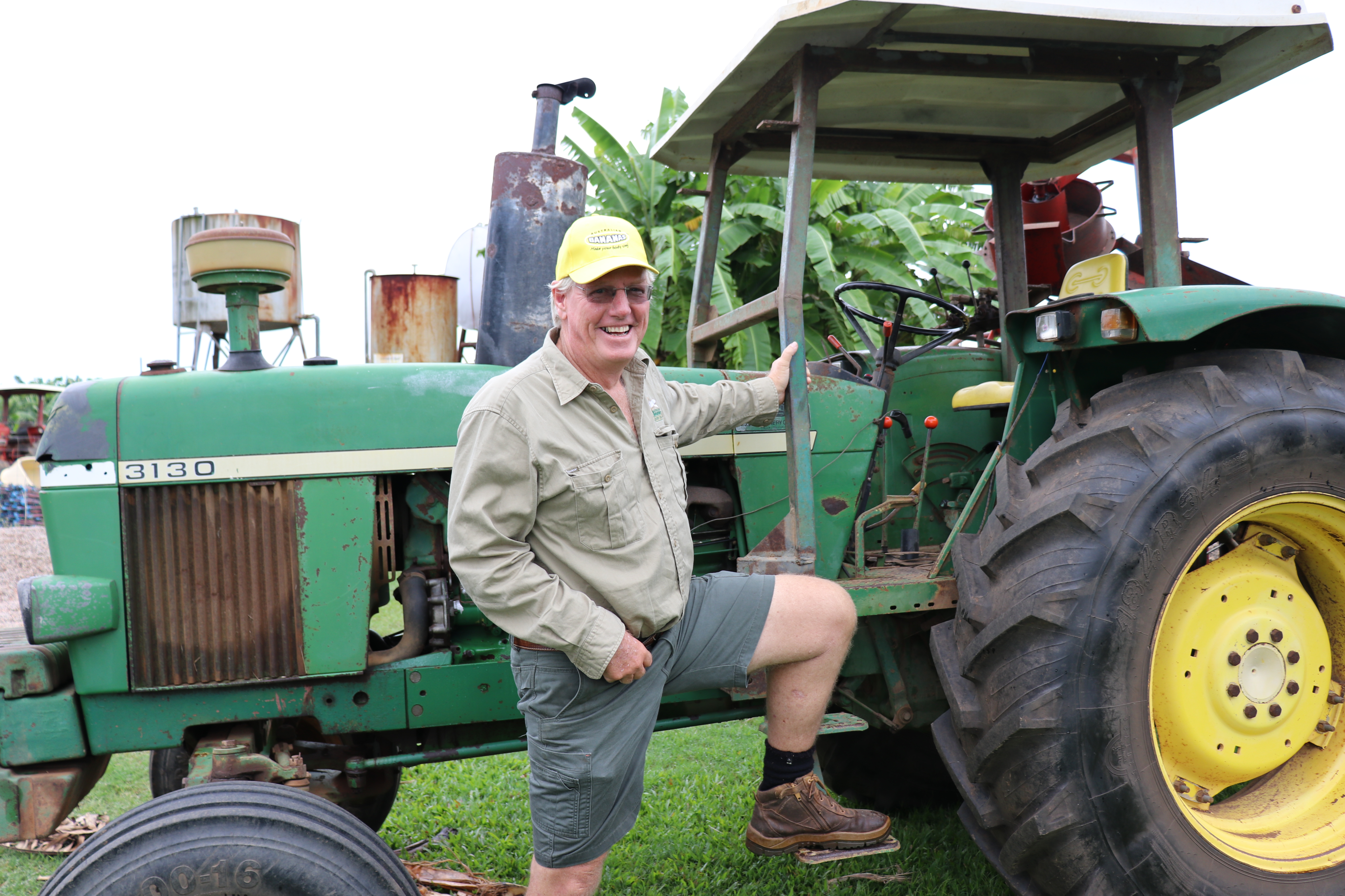 Retired Yellow Sigatoka Liaison Officer Louis Lardi.