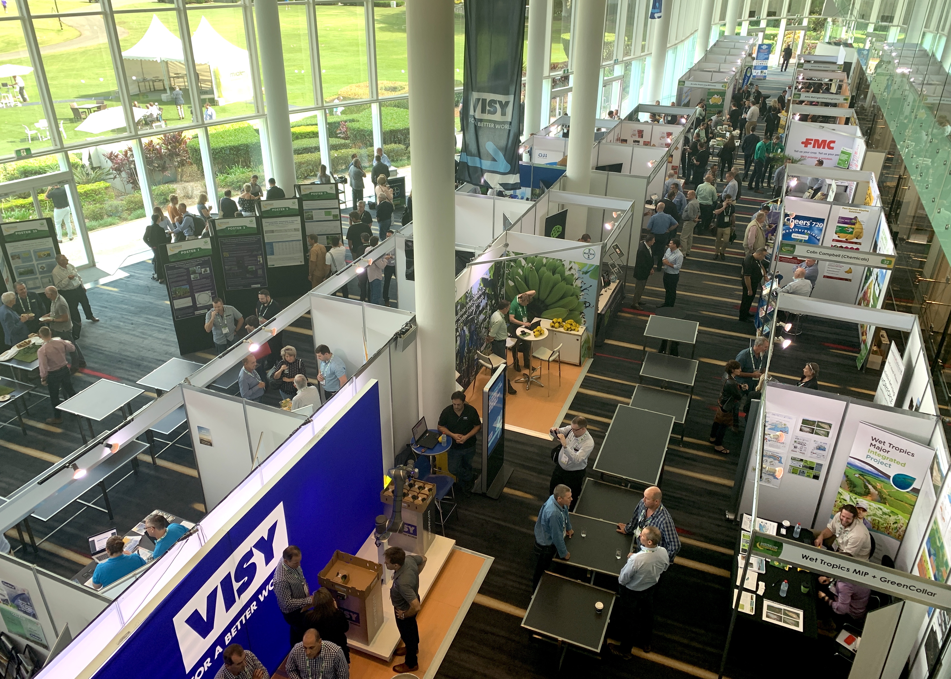 Tradeshow pic from above