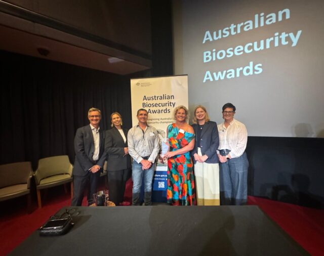 Wangan growers recognised as Australian biosecurity champions