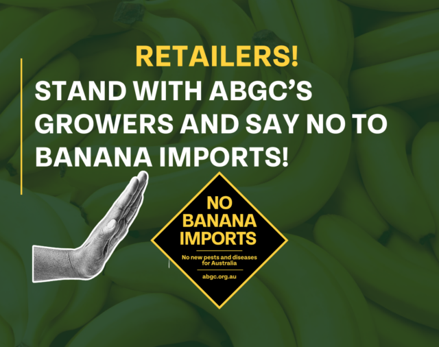 Retailers urged to say ‘no’ to banana imports 