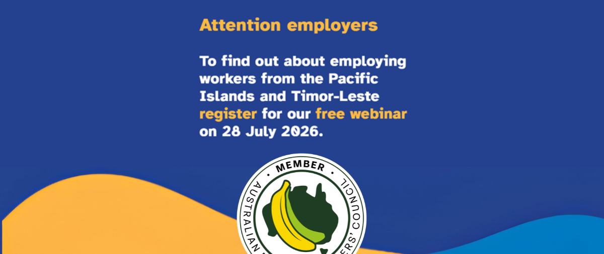 Learn more about employing from the Pacific islands and Timor-Leste Webinar
