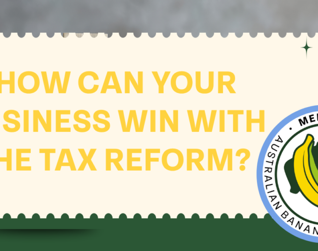 Tax reform progress delivers wins for small business and agriculture