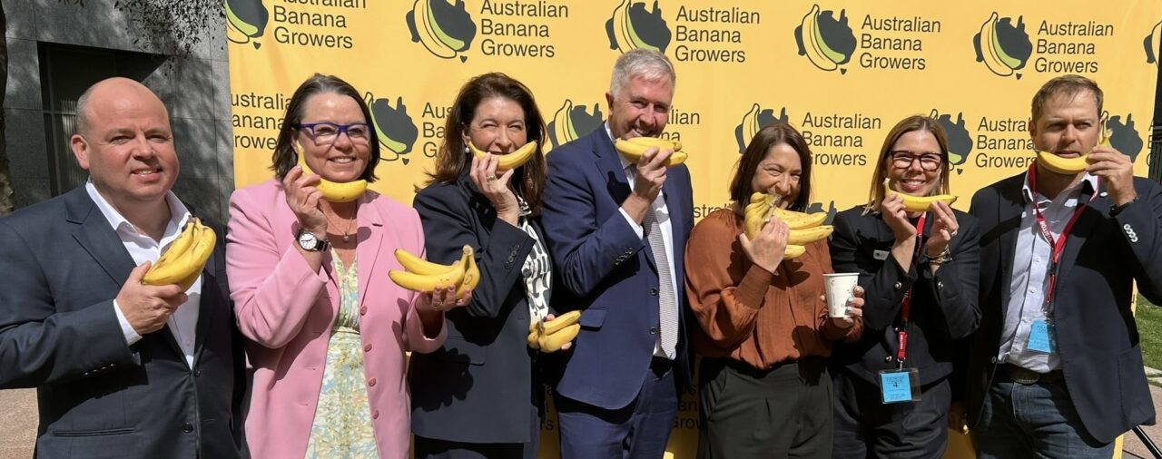 Parliament goes bananas for an Aussie icon 
